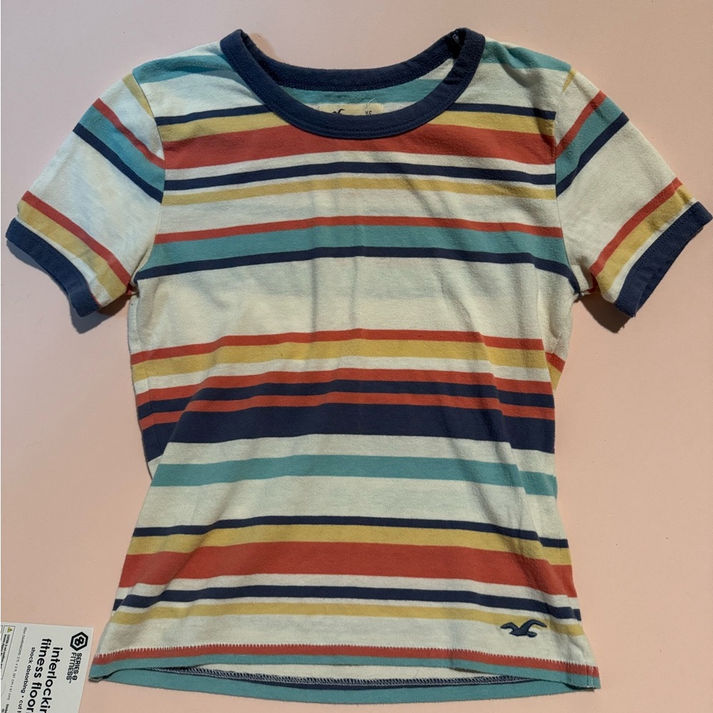Hollister Striped Baby-Type T-Shirt